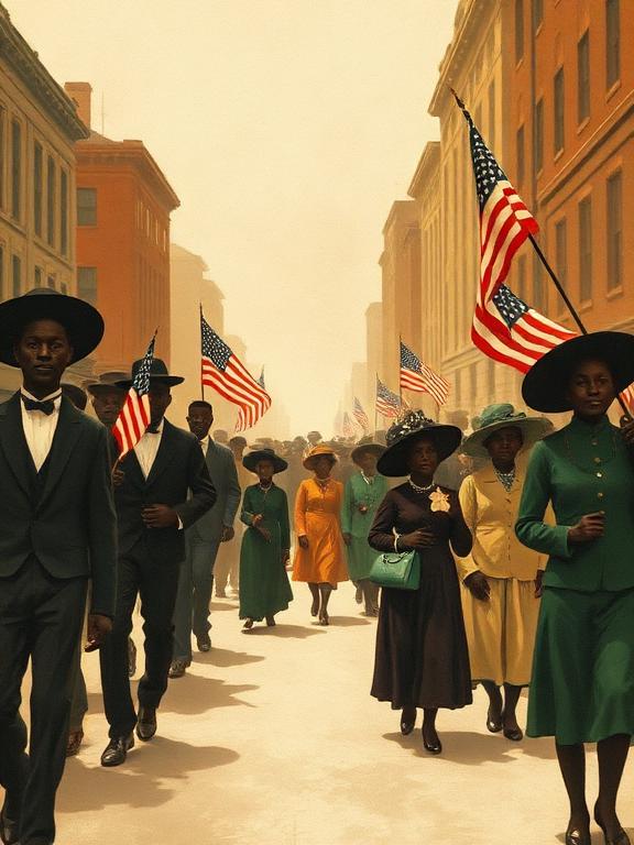Emancipation Procession — Jun 19, 1865